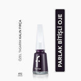 Flormar Nail Enamel Intense Pigment Polish 492 Eggplant 11ml