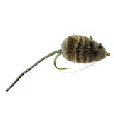 3 Pack Mighty Mouse Deer Hair Bug Size 4 - Bass Bug With Weed Guard