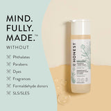 The Honest Company 2-in-1 Cleansing Shampoo + Body Wash for Sensitive Skin | Gentle for Baby | Naturally Derived, Tear-free, Hypoallergenic | Fragrance Free, 10 fl oz