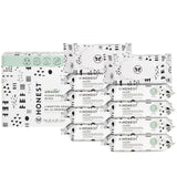 The Honest Company Clean Conscious Multi-Use Wipes | Hypoallergenic + Unscented for Sensitive Skin | Over 99% Water, Compostable, Plant Based, Baby Wipes | Geo Mood, 288 Count