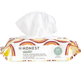 The Honest Company Clean Conscious Multi-Use Wipes | Hypoallergenic + Unscented for Sensitive Skin | Over 99% Water, Compostable, Plant Based, Baby Wipes | Geo Mood, 288 Count