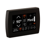ThermaSol Black SignaTouch 5-Inch Shower Control Package With Digital Shower Valve [DSP-SIG] (SAK31826)
