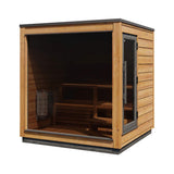 ThermaSol Nordic Dawn 4-Person Fully-Assembled Outdoor Sauna Cabin [Made-To-Order] [14-KIR-4555] (SAK82057)