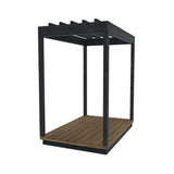 ThermaSol Nordic Misty Wood Pergola [Made-To-Order] [14-KIR-4015/16] (SAK81954)