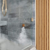 ThermaSol SignaTouch Flushmount 5-Inch Digital Shower Steam Control Package With Serenity 10 [TWPSR] (SAK84375)