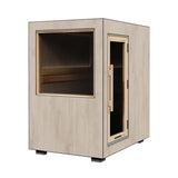 ThermaSol Solaris Fully-Assembled Outdoor Sauna Cabin [Made-To-Order] [14-KIR-4560/61] (SAK27532)