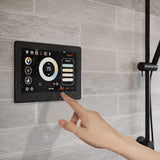 ThermaSol ThermaTouch 10-Inch Polished Nickel Square Steam Shower Control [TT10-SVSQ] (SAK83420)