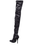 Saint Laurent Women Talia Thigh-High Boots