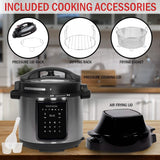 Thomson 9-in-1 Pressure, Slow Cooker, Air Fryer and More, with 6.5 QT Capacity