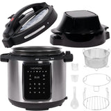 Thomson 9-in-1 Pressure, Slow Cooker, Air Fryer and More, with 6.5 QT Capacity