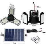 Three-Headed Adjustable LED Garage Light