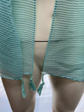 INC International Concepts I.N.C. Tassel Pleated Wrap & Sarong Cover-Up,One Size
