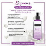 Morfose Supreme Hair Care Milk - Vegan Collagen & Herbal Keratin Hair Treatment, Lightweight Hydration & Heat Protection - 10.14 fl oz