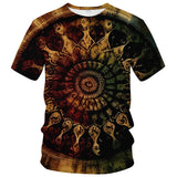 Tie Dye Shirts for Men Women, Short Sleeve Mens Tie Dye Shirt, Rainbow Tie Dye T-Shirts Tee