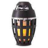Tiki Torch Wireless Portable Stereo Speaker and Flame Table Lamp