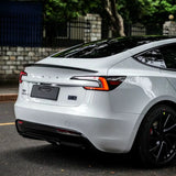Premium Metal Tail Badge Emblem | Model Y Juniper Launch Edition Style | Easy Install