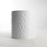 Tiny Squiggle Cheetah Planter Pot, With Drainage & Drip Tray