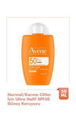 Avene Ultra Fluide SPF50+ Sunscreen: Invisible Protection for Normal & Combination Skin | Non-Greasy, High UVA/UVB Defense