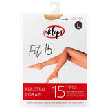 Eklips Light Skin Tone Sheer Pantyhose Size L