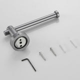 Toilet Paper Holder Gun Grey Thicken Space Aluminum Toilet Roll Holder for Bathroom; Kitchen; Washroom Wall Mount