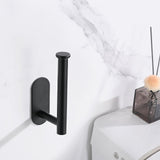 Toilet Paper Holder Self Adhesive, Stainless Steel Rustproof Adhesive Toilet Roll Holder no Drilling
