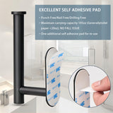 Toilet Paper Holder Self Adhesive, Stainless Steel Rustproof Adhesive Toilet Roll Holder no Drilling