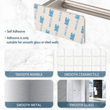 Toilet Paper Holder Self Adhesive, Stainless Steel Rustproof Adhesive Toilet Roll Holder no Drilling