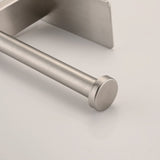 Toilet Paper Holder Self Adhesive, Stainless Steel Rustproof Adhesive Toilet Roll Holder no Drilling