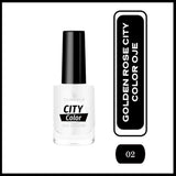 Golden Rose City Color Nail Lacquer Glossy Shade 02