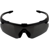 ToopMount Tactical Eyewear Anti Fog, ANSI Z87.1 Shooting Glasses with 3 Interchangeable Lens (Refurbished)
