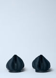 Toteme Women Minimalist Velvet Ballerina Flats