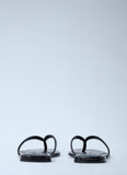 Toteme Women Croco-Embossed Flip Flops