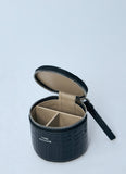 Toteme Women Croc-Embossed Jewelry Box