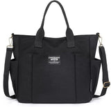 Tote Bag with Zipper Tote Bag for Women Canvas Crossbody Bag Shoulder Bag Satchel Hobo Bag Messenger Bag
