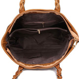 Tote Vintage Faux Women Leather Handbag