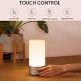 Touch Sensor Color Changing RGB Dimmable Table Lamp