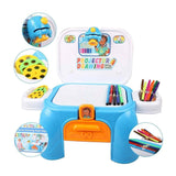 Toy Chef Kids Projector Magnetic Drawing Doodle Board for Toddlers