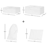 Ocean Home Luggage Organizer Set - 4 Piece Travel Accessory for Effortless Packing & Storage