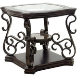 Traditional End Table Accent Bedside Nightstand