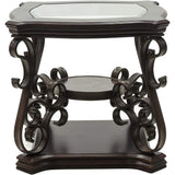 Traditional End Table Accent Bedside Nightstand