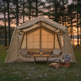 Trailora 4-Season Outdoor Inflatable Blow Up Camping Tent With Air Pump [4-6 People] (SAK46821)