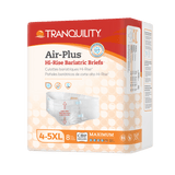 Tranquility 4XL/5XL Air-Plus Disposable Bariatric Briefs