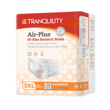 Tranquility HI-Rise 3XL Disposable Bariatric Adult Briefs