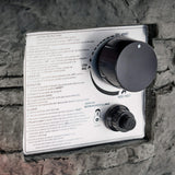 Alora 32" Transitional Outdoor Concrete Round Propane Fire Pit Table, Gray (SAK48268)