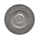 Alora 32" Transitional Outdoor Concrete Round Propane Fire Pit Table, Gray (SAK48268)