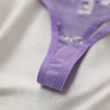 Transparent Underwear Sexy Lingerie Woman Lace Fairy Embroidery Brief Sets Delicate Bra Kit Push Up Breves Sets Thin Erotic Bras