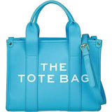 Trendy Leather Tote Bag Small Personalized Top Handle Crossbody Handbags