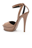 Saint Laurent Women Tribute Lips Sandals