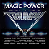 Magic Power: All Star Tribute To Triumph (Indie Exclusive) (Blue/White Splatter Vinyl) (2LP) [Vinyl]