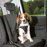 Trixie Dog Car Safety Harness and Belt Set Black S-M 40-55 cm
